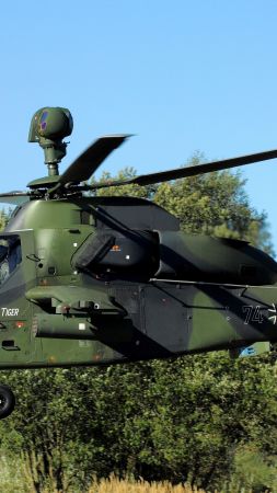Eurocopter Tiger, attack helicopter, French Air Force, Australian Air Force, German Air Force (vertical)