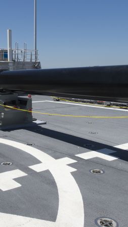Hypersonic Railgun, Electromagnetic Railgun, U.S. Navy (vertical)