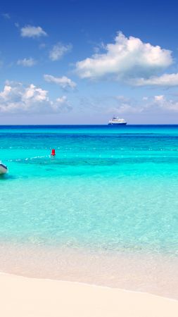 Playa de Ses Illetes, Formentera, Balearic Islands, Spain, Best beaches of 2016, Travellers Choice Awards 2016 (vertical)