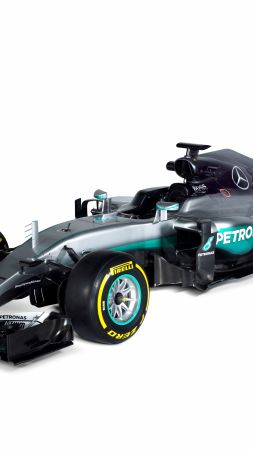 Mercedes AMG F1 W07, Hybrid, Formula 1, testing, LIVE from Barcelona, F1 (vertical)