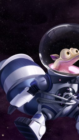 Ice Age 5: Collision Course, squirrel, best animations of 2016, space (vertical)