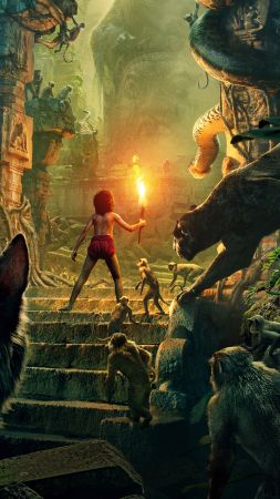 The Jungle Book, Best Movies, Mowgli, Bagheera (vertical)