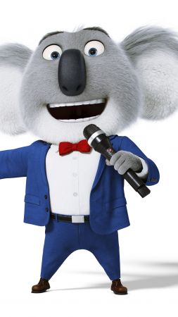 Sing, koala, buster, matthew mcconaughey, best animation movies of 2016 (vertical)