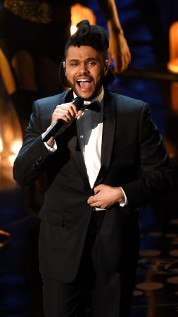 The Weeknd, Oscar 2016, Oscar, Most popular celebs, singer (vertical)
