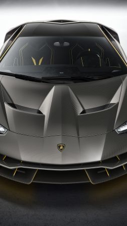 Lamborghini Centenario, Geneva Auto Show 2016, supercar (vertical)