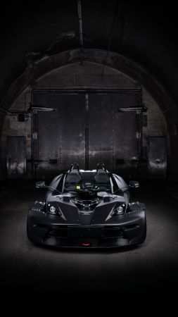 KTM X-Bow GT "Black Edition Geneva Auto Show 2016, supercar, sport car, black (vertical)