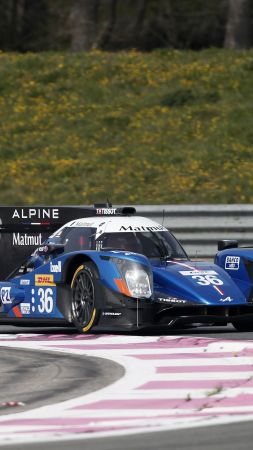 Alpine A460, sport cars, Le Mans, LMP2 (vertical)