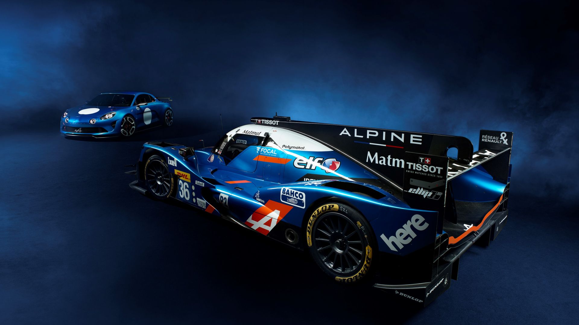Renault Alpine A460, sport cars, Le Mans, LMP2 (horizontal)