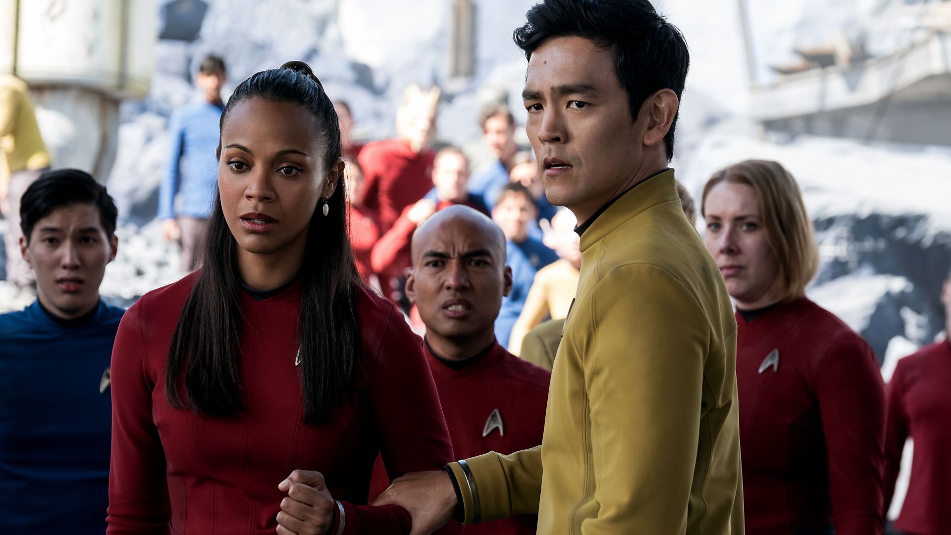 Star Trek Beyond, Zoe Saldana, John Cho, Best movies of 2016 (horizontal)