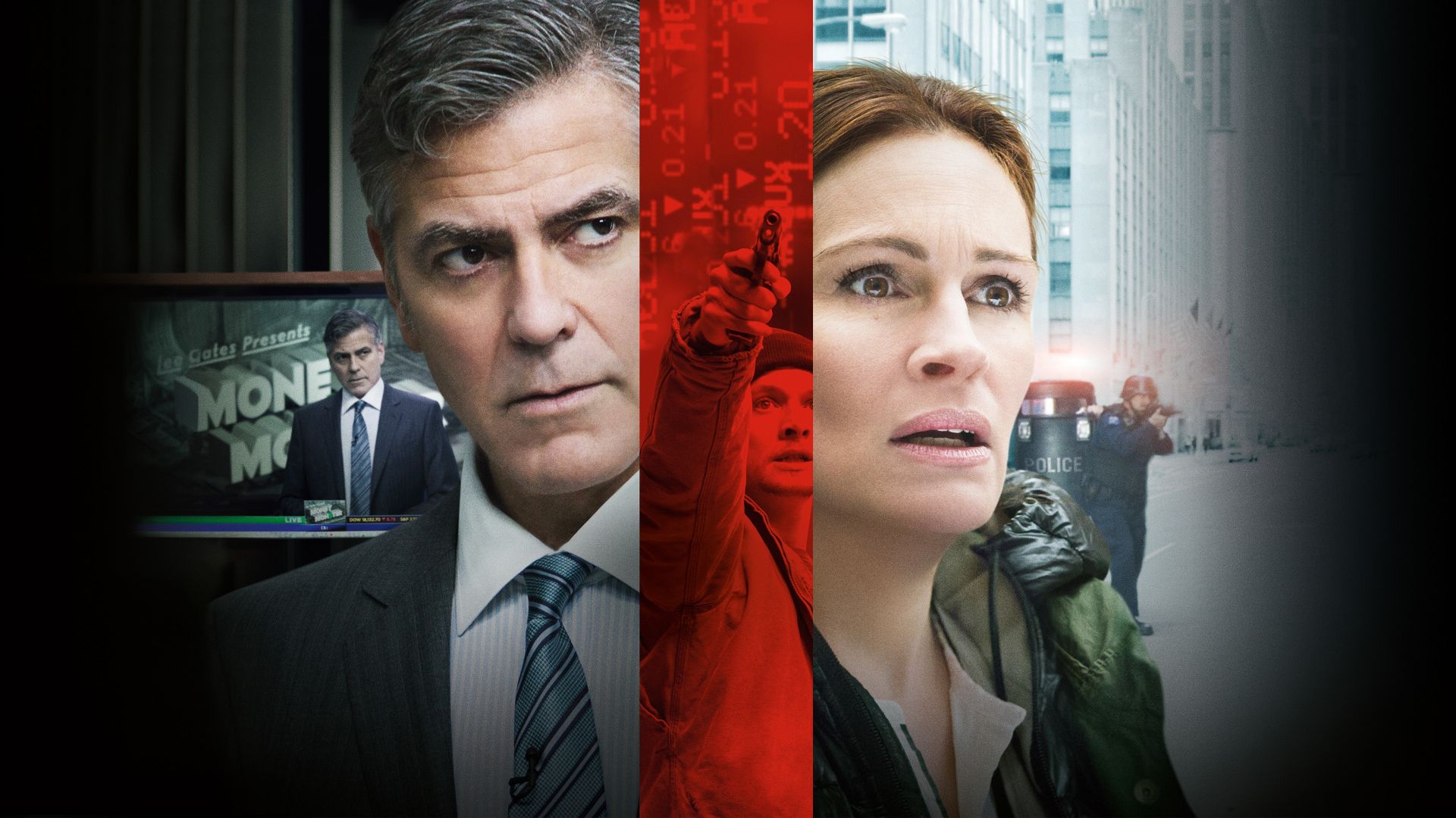 Money Monster, George Clooney, Julia Roberts, Jack O'Connell, Best Movies (horizontal)
