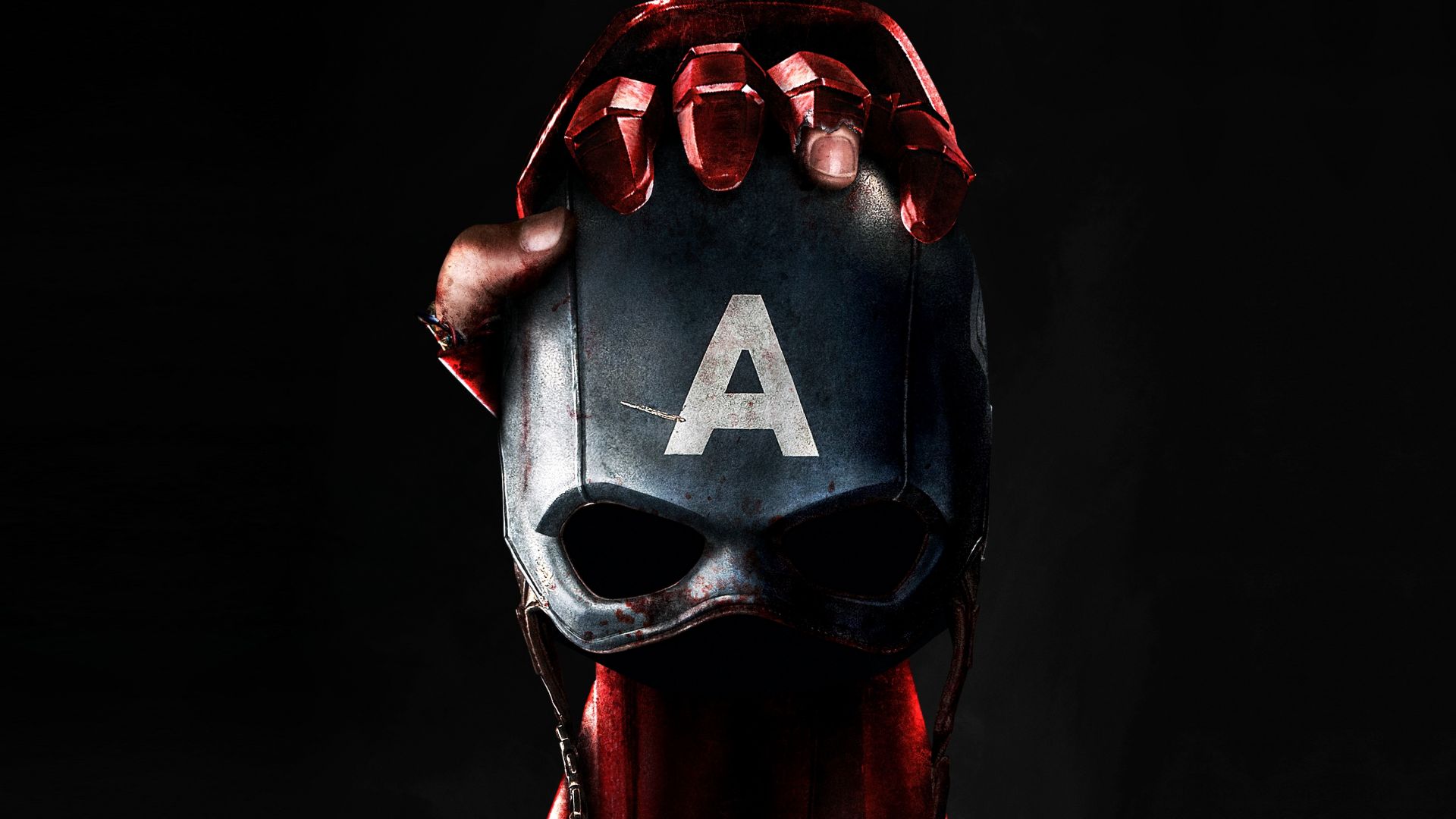Captain America 3: civil war, skull, mask, Iron Man, Marvel, best movies of 2016 (horizontal)