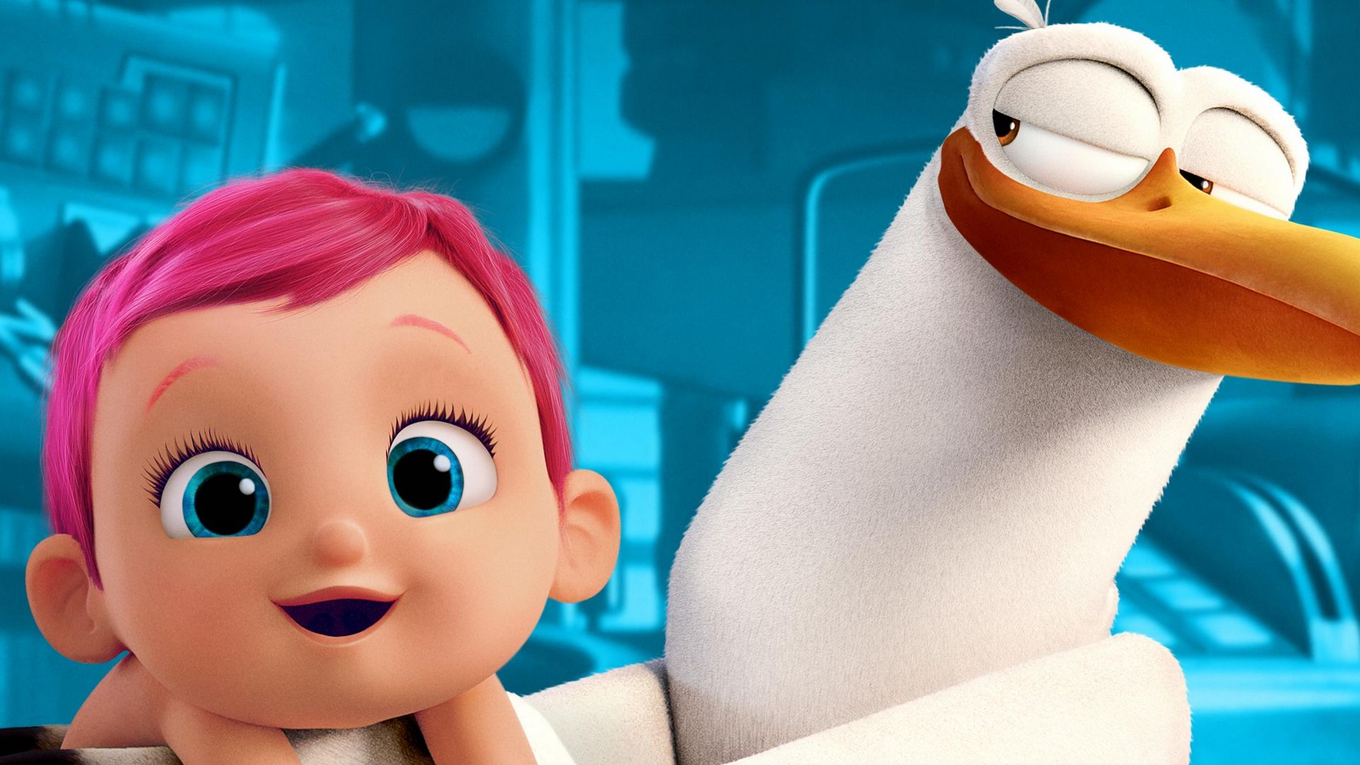 Storks, baby, best animation movies of 2016 (horizontal)