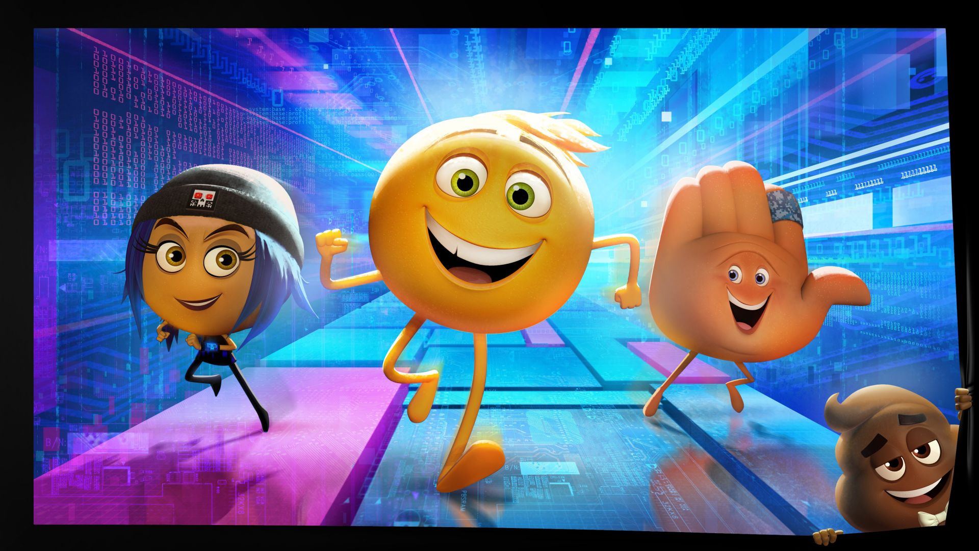 Emojimovie: Express Yourself, smiley, best animation movies (horizontal)