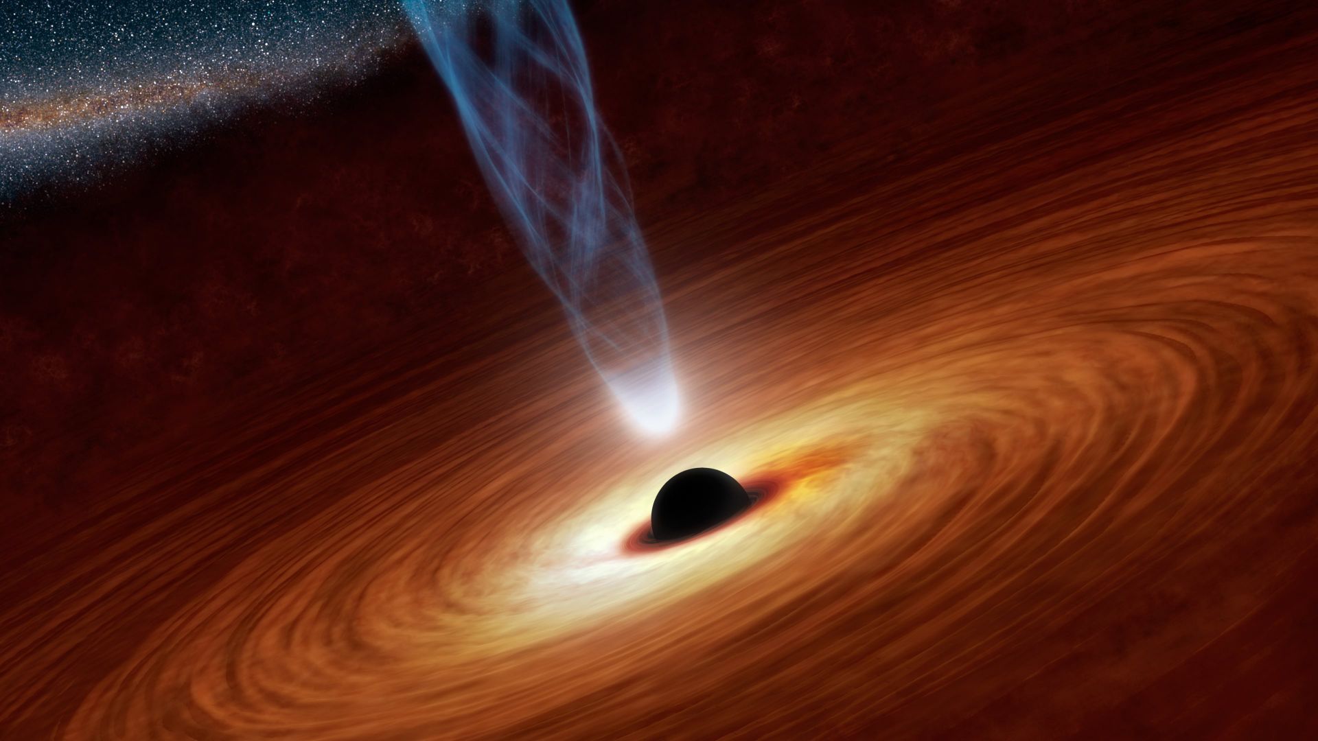 Black Hole, space, universe (horizontal)