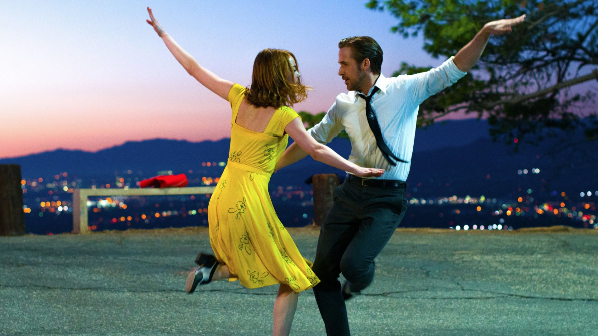 La La Land, Ryan Gosling, Emma Stone (horizontal)
