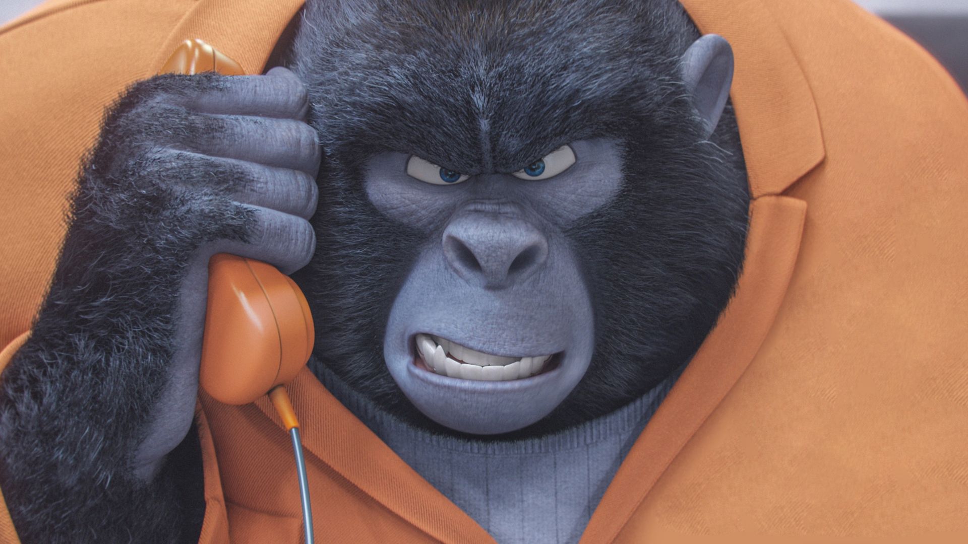 Sing, gorilla, best animation movies of 2016 (horizontal)