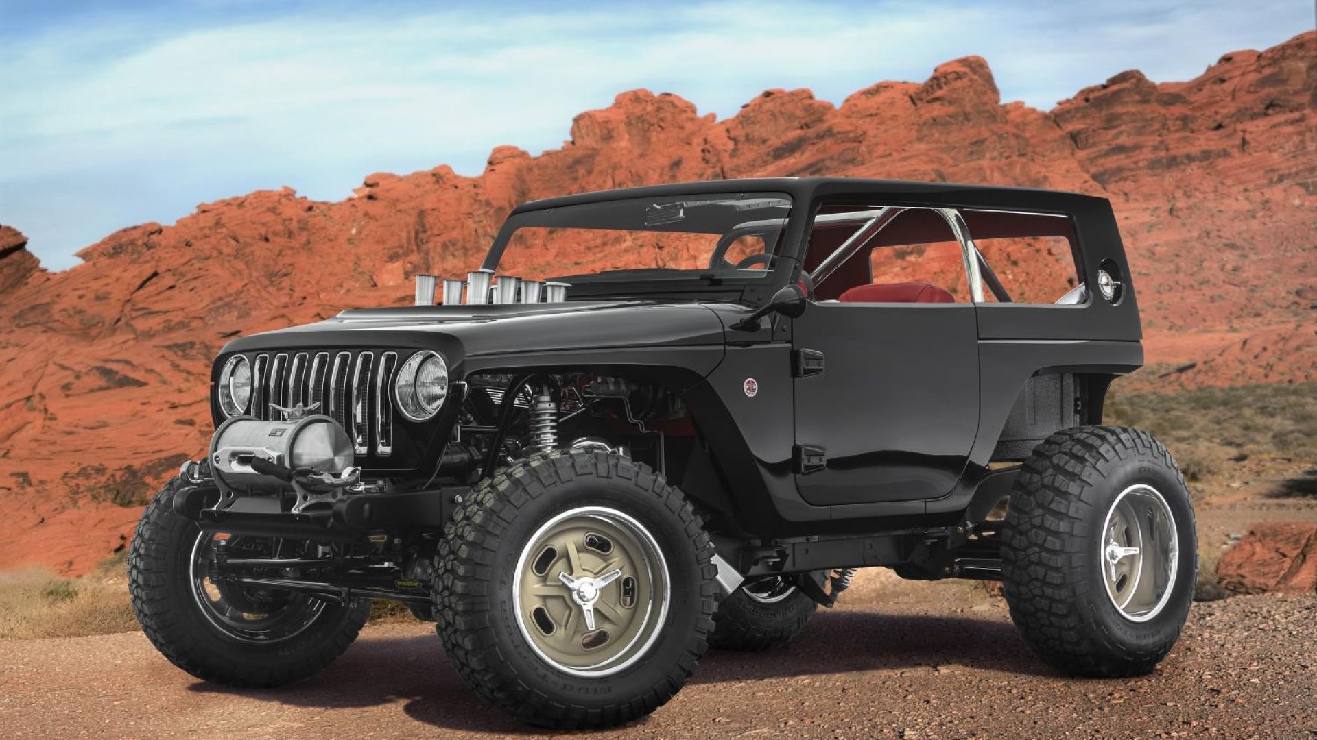 Jeep Quicksand, Jeep Wrangler, concept, SUV (horizontal)