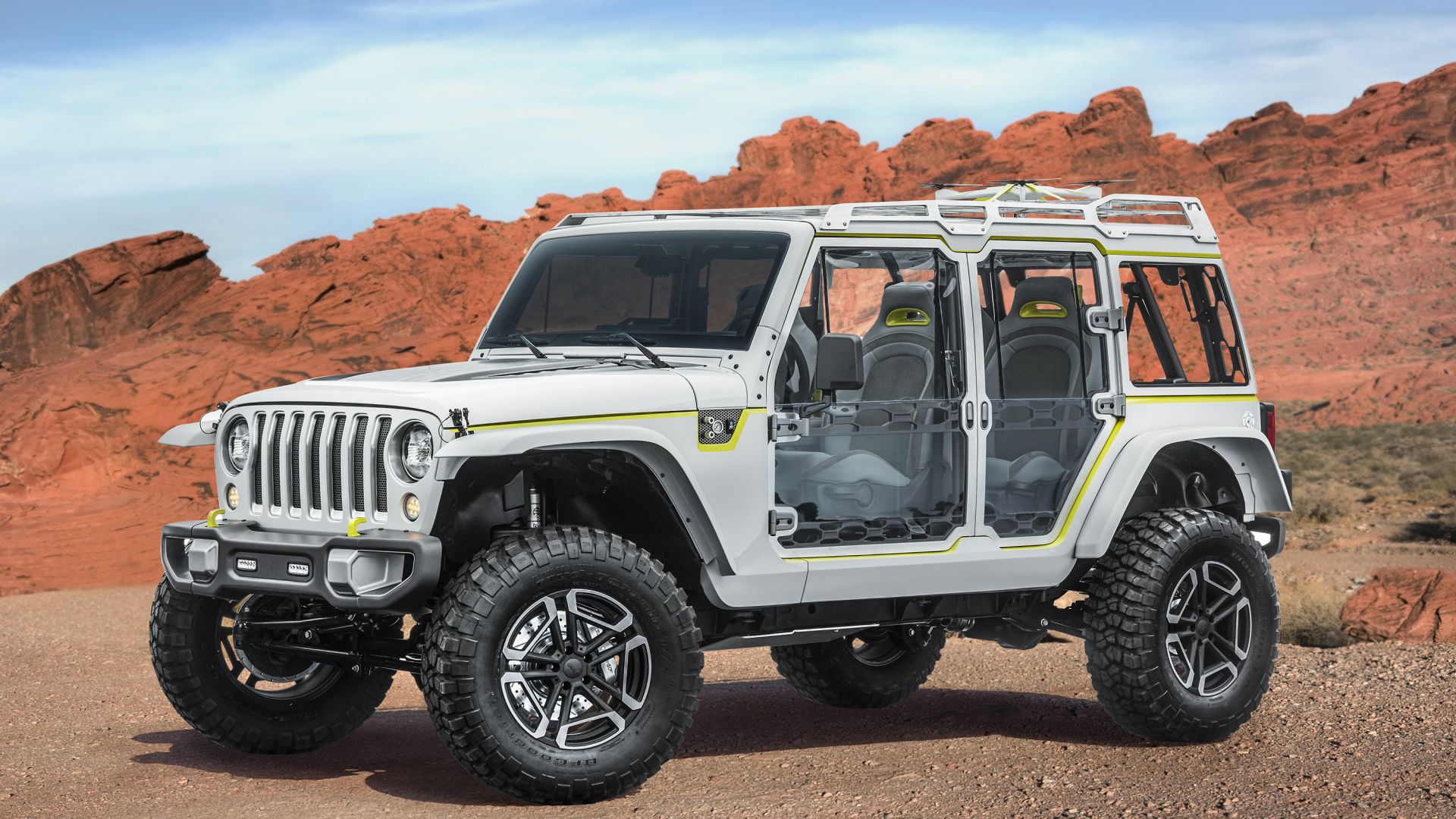 Jeep Safari, Jeep Wrangler, concept, SUV (horizontal)