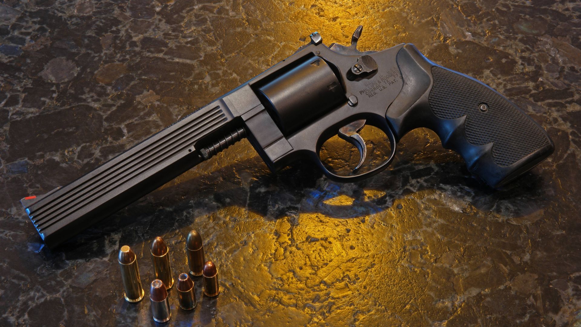 Phillips & Rodgers Medusa Model 47, revolver, unique weapon (horizontal)