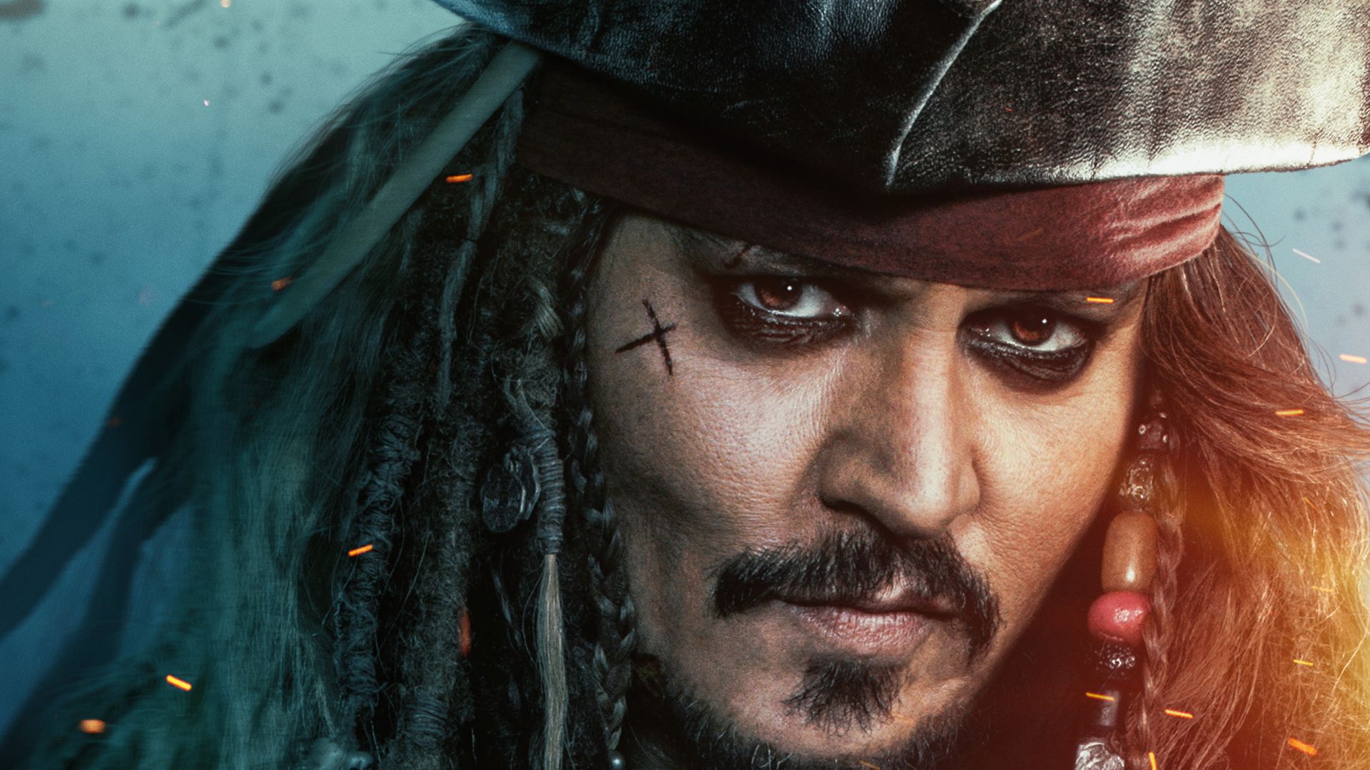 Pirates of the Caribbean: Dead Men Tell No Tales, 4k, 8k, Johnny Depp (horizontal)