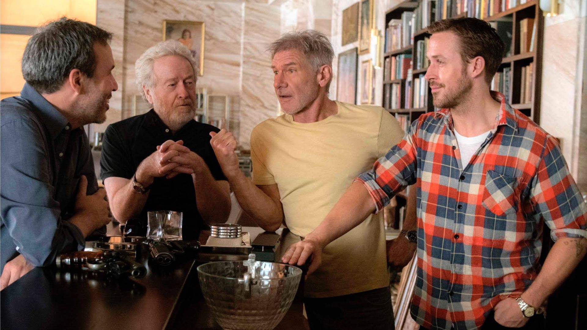 Blade Runner 2049, Ryan Gosling, Harrison Ford, 4k (horizontal)