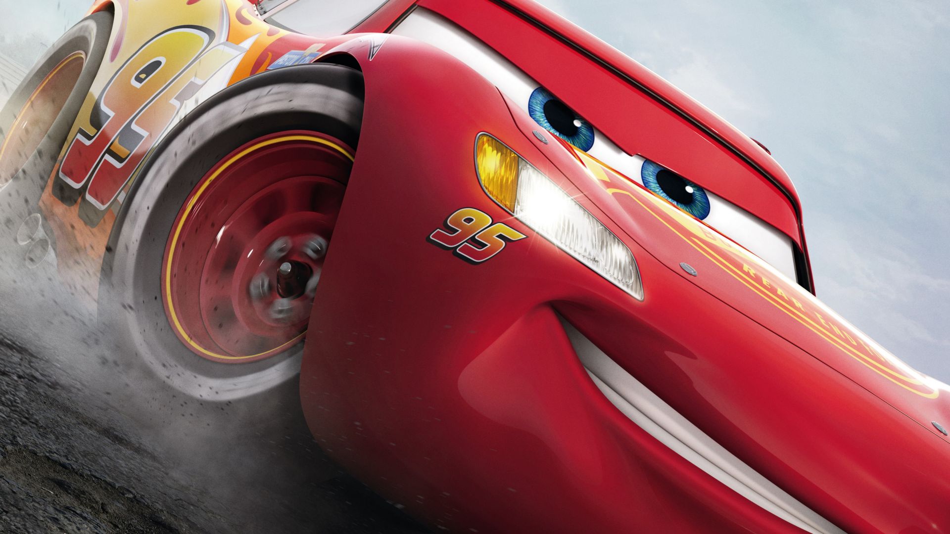 Cars 3, 5k, Lightning McQueen, poster (horizontal)