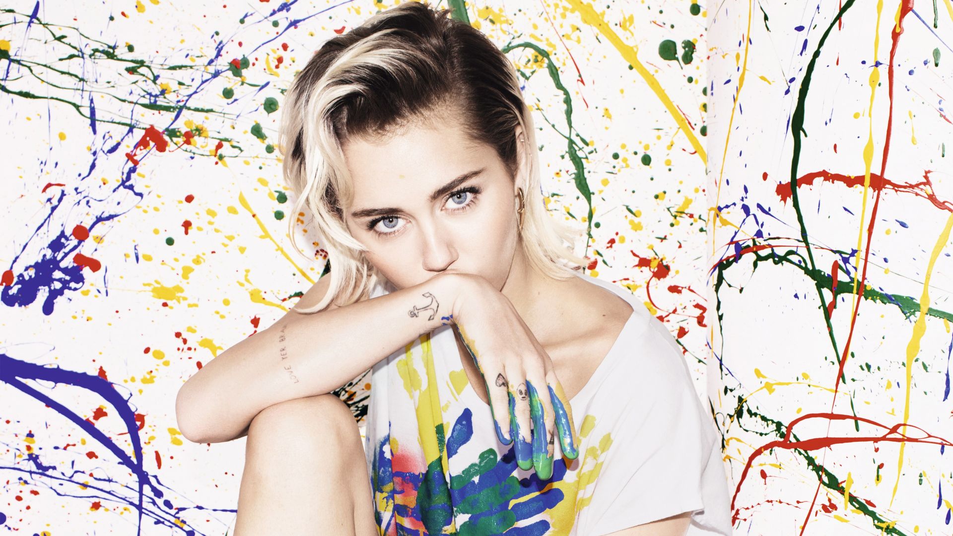 Miley Cyrus, photo, 4k (horizontal)
