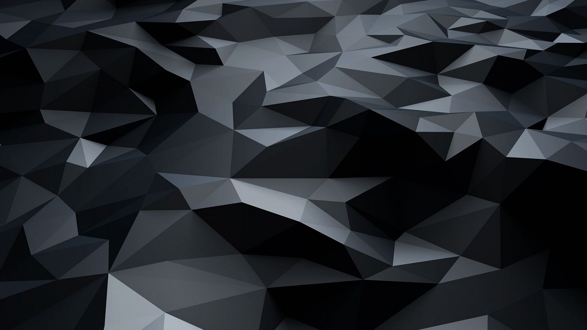 polygons, abstract, 4k (horizontal)