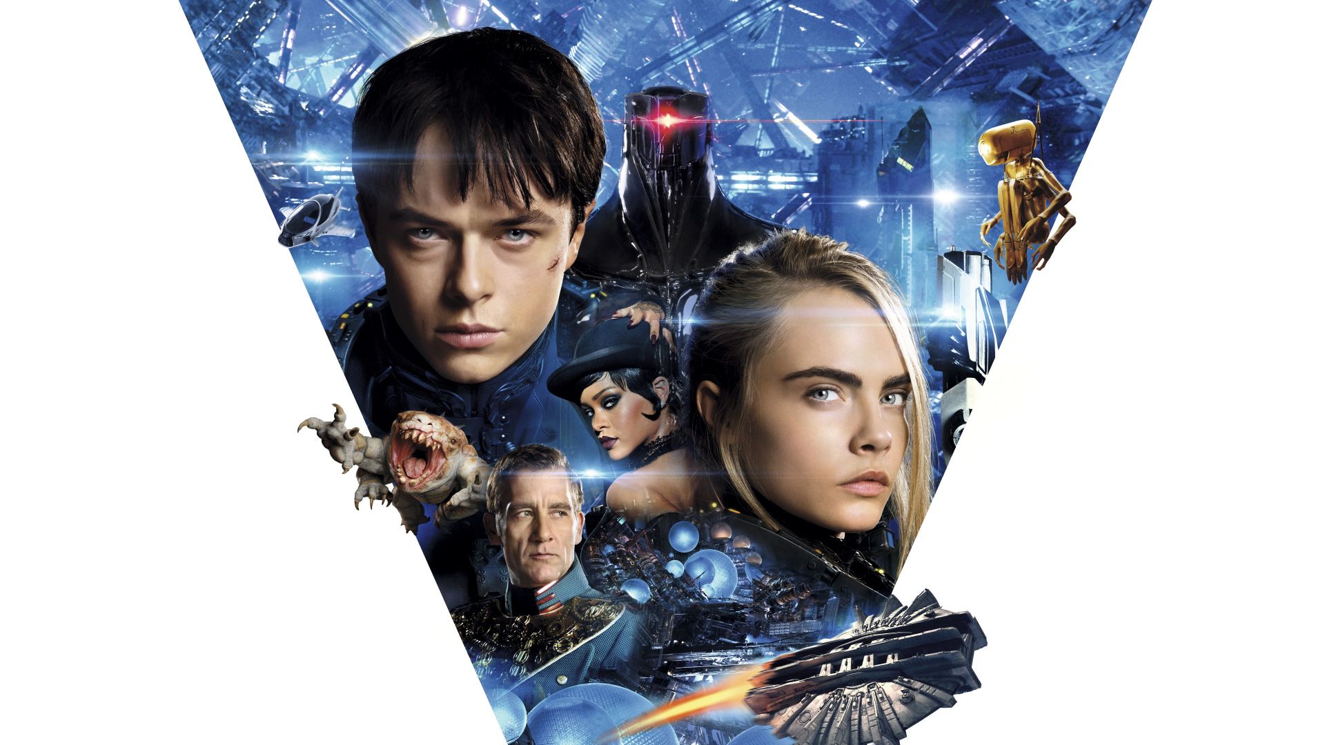 Valerian and the City of a Thousand Planets, 4k, Cara Delevingne, Dane DeHaan (horizontal)