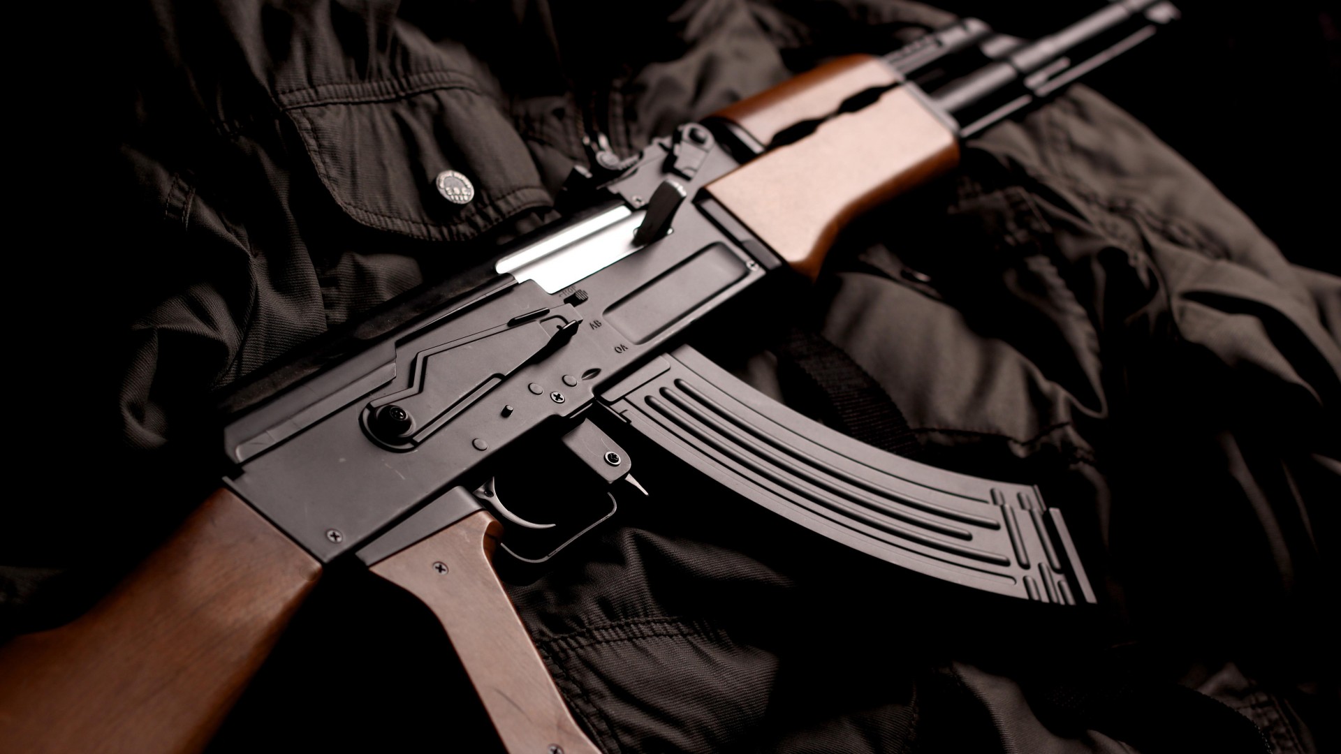 AK-74, Kalashnikov, AK-47, assault rifle, Russia, USSR, modern, weapon (horizontal)