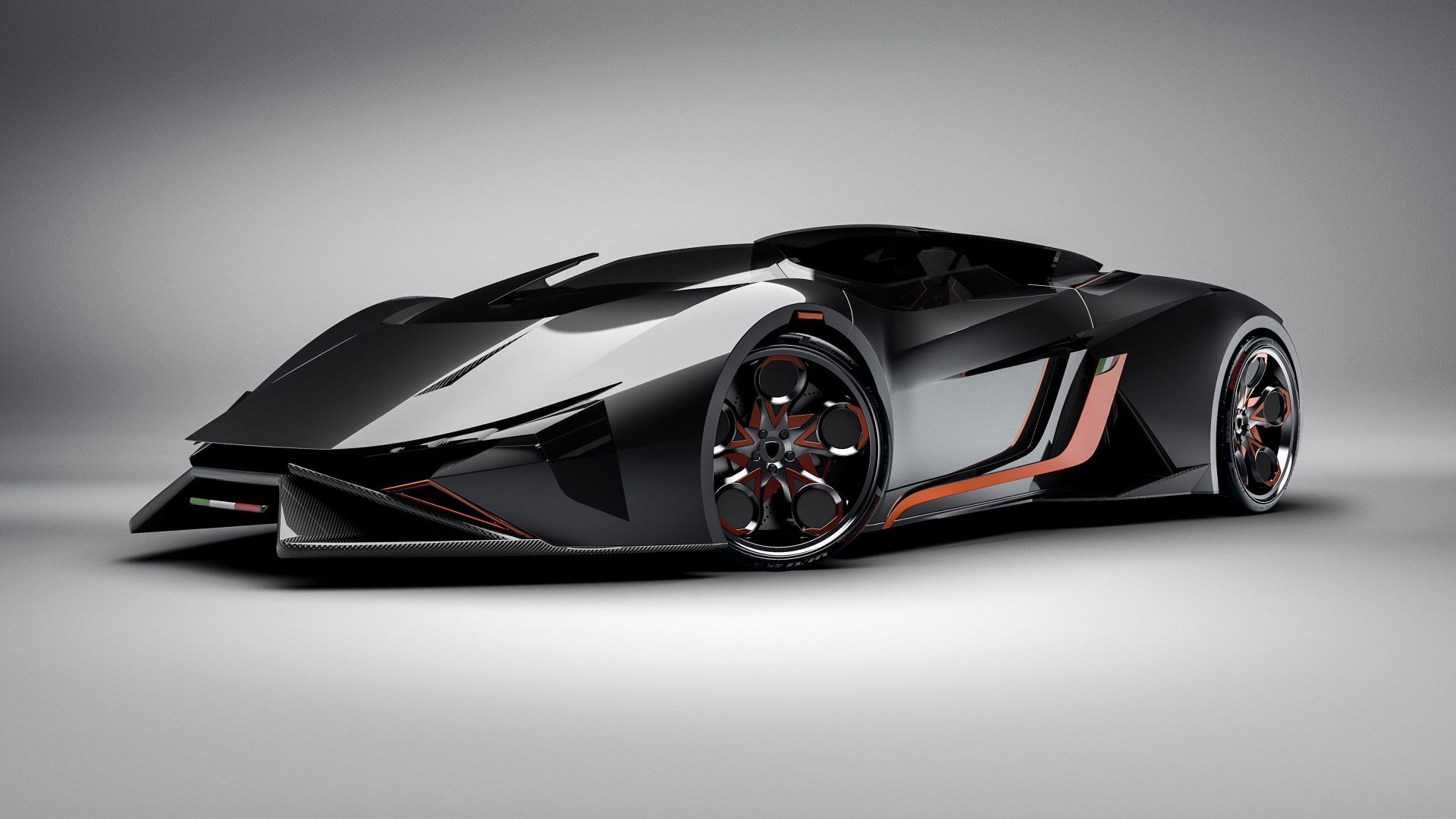 Lamborghini Diamante, Electric cars, Concept, 4k, 3D (horizontal)