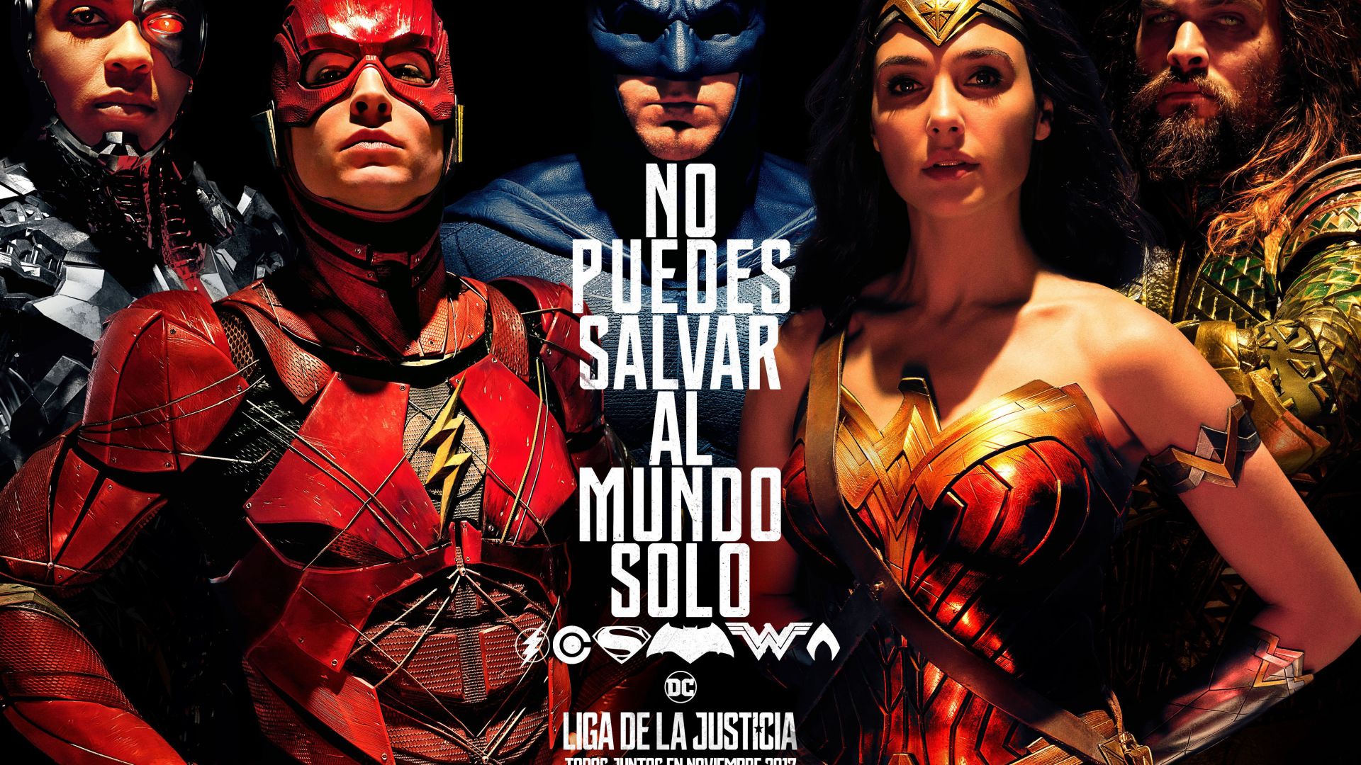 Justice League, Wonder Woman, Batman, The Flash, 4k (horizontal)