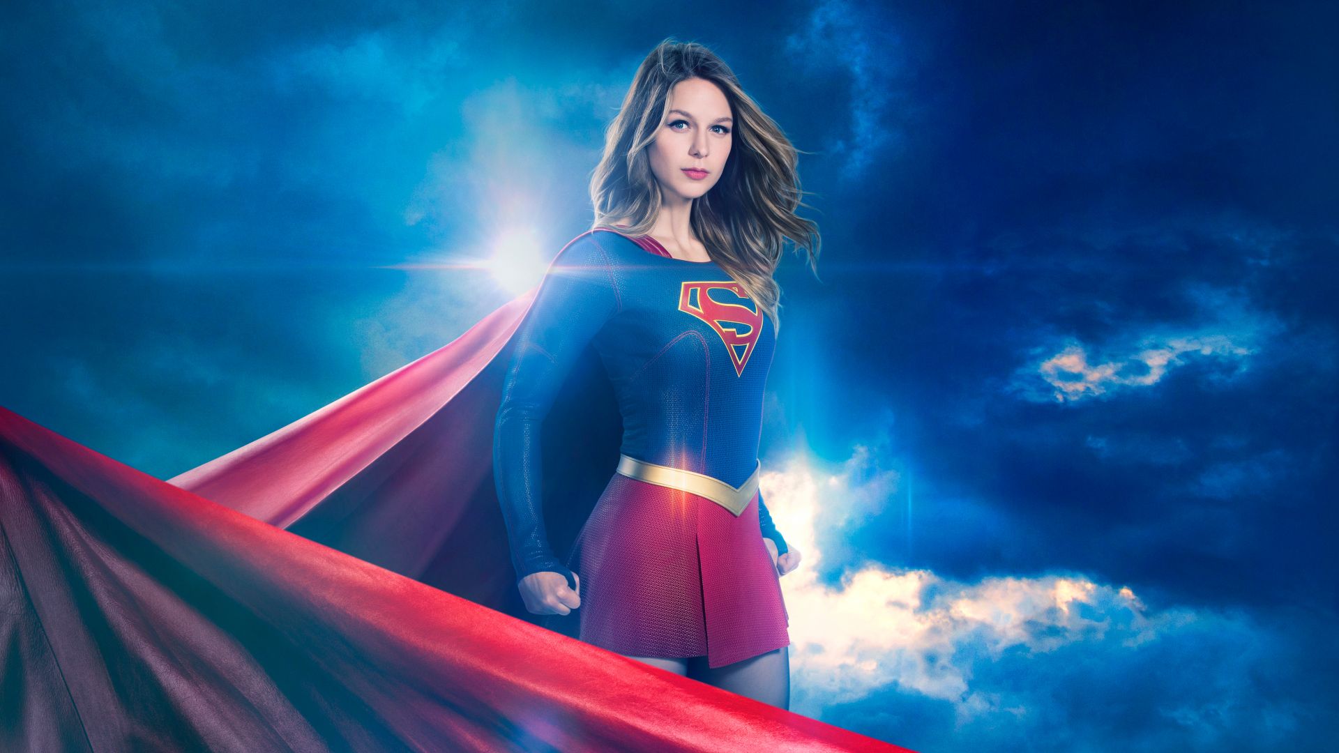 Supergirl Season 3, Melissa Benoist, TV Series, 4k (horizontal)