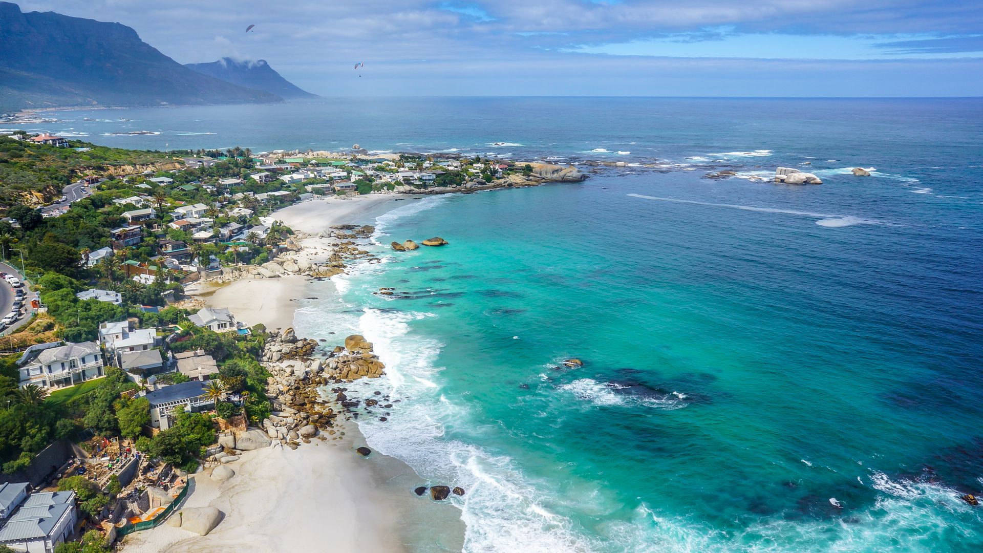 Cape Town, Clifton Beachs, ocean, 4k (horizontal)