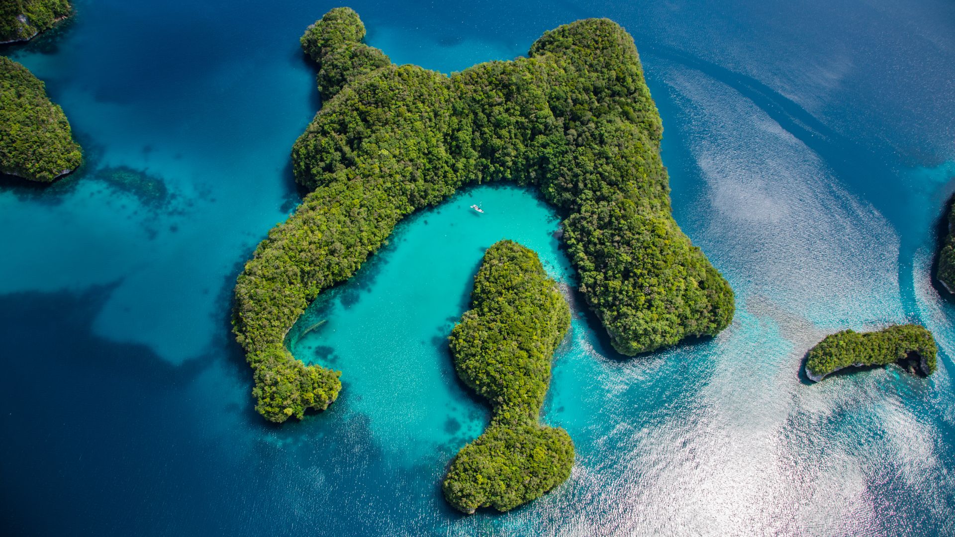 Palau, Philippines, ocean, islands, 8k (horizontal)