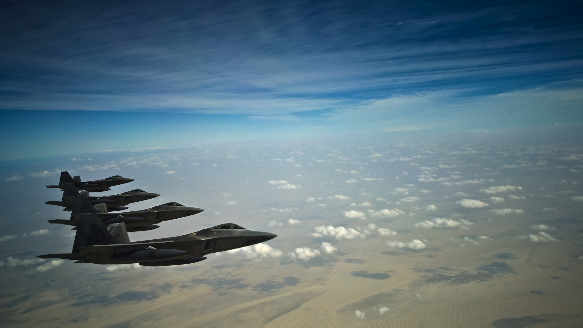 F-35, Lockheed, F-35A, Lightning II, jet, aircraft, military, airplane, sky, clouds, U.S. Air Force (horizontal)