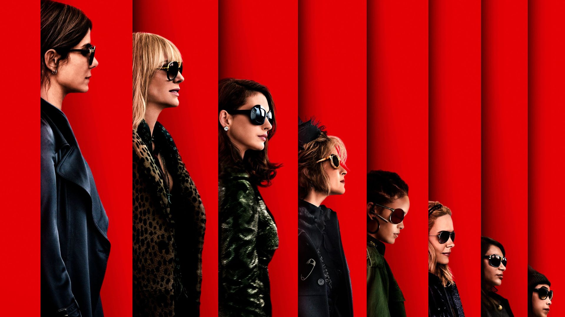 Ocean's 8, Sandra Bullock, Cate Blanchett, Anne Hathaway, 4k (horizontal)