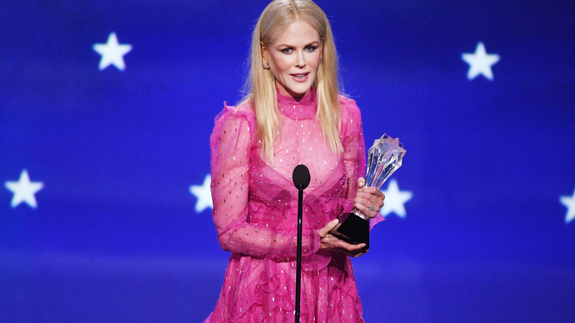 Nicole Kidman, dress, Critics' Choice Awards 2018, blonde, 4k (horizontal)