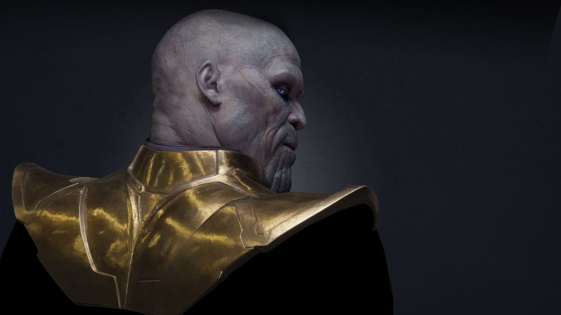 Avengers: Infinity War, Thanos, Josh Brolin, 4k (horizontal)
