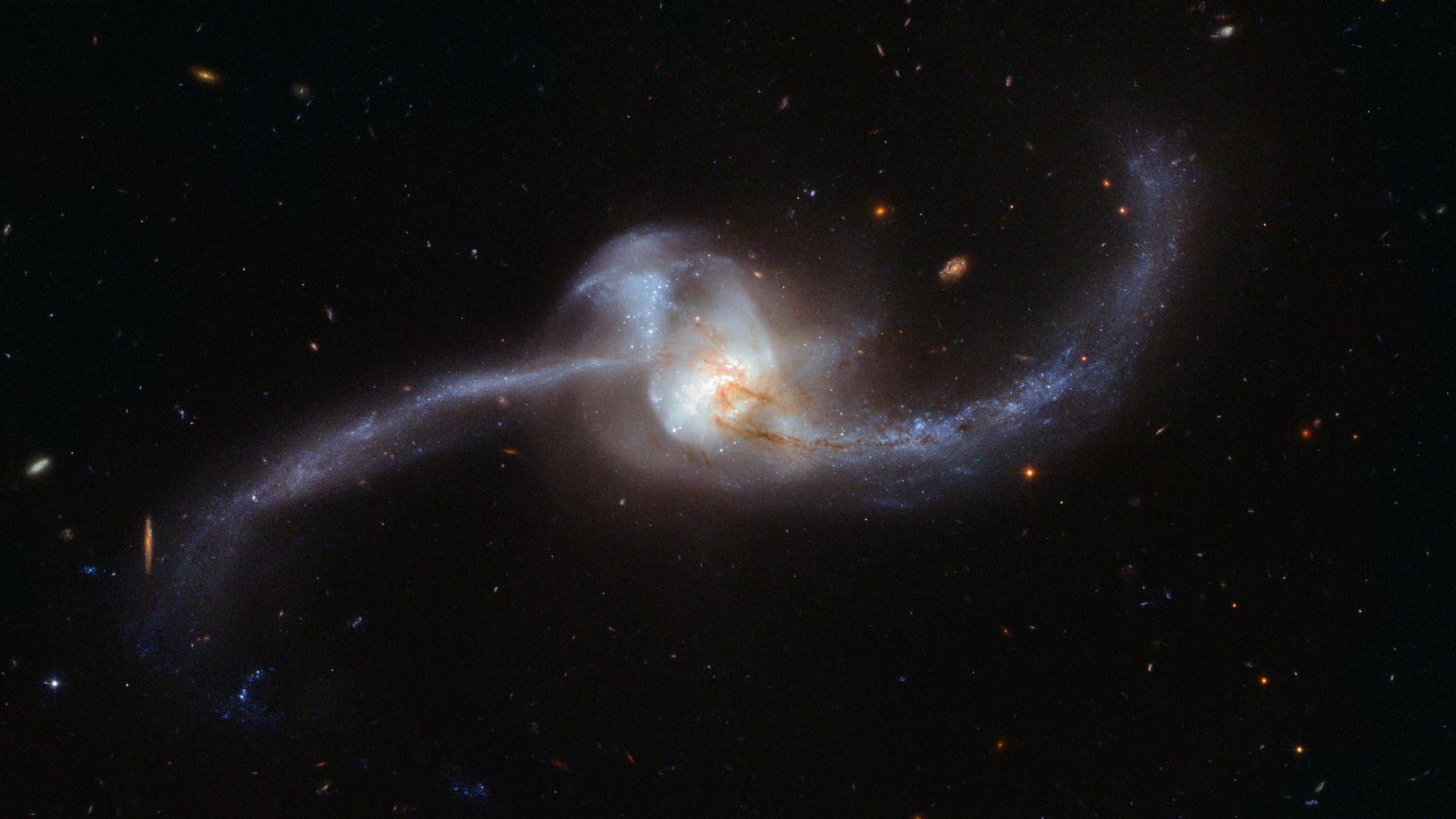 Hubble, space, galaxy, 4k (horizontal)