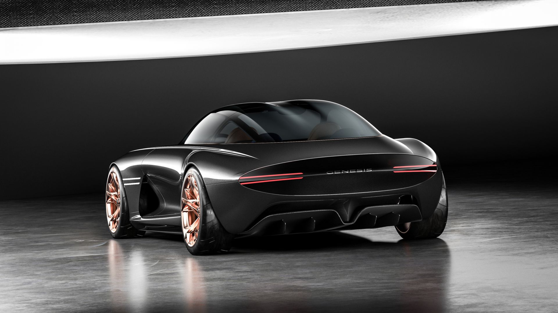 Genesis Essentia, sport car, electric cars, Concept, 4k (horizontal)