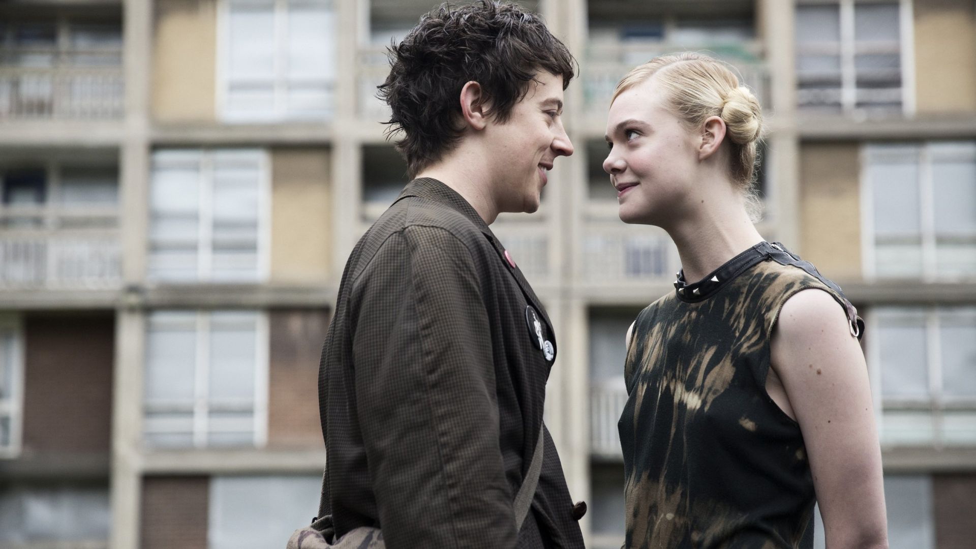 How to Talk to Girls at Parties, Elle Fanning, Alex Sharp (horizontal)