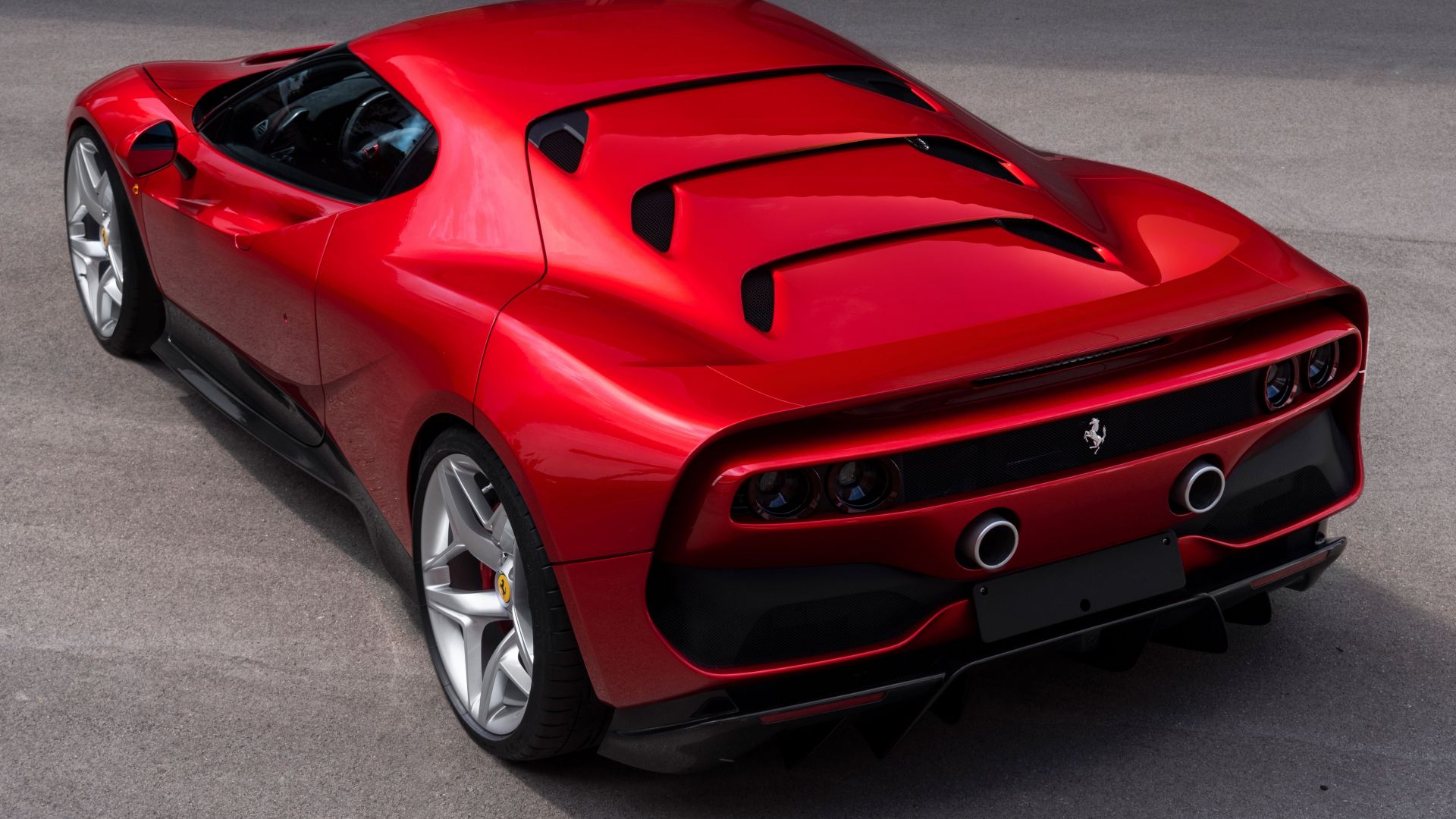 Ferrari SP38, 2018 Cars, Luxury cars, 4K, 8K (horizontal)