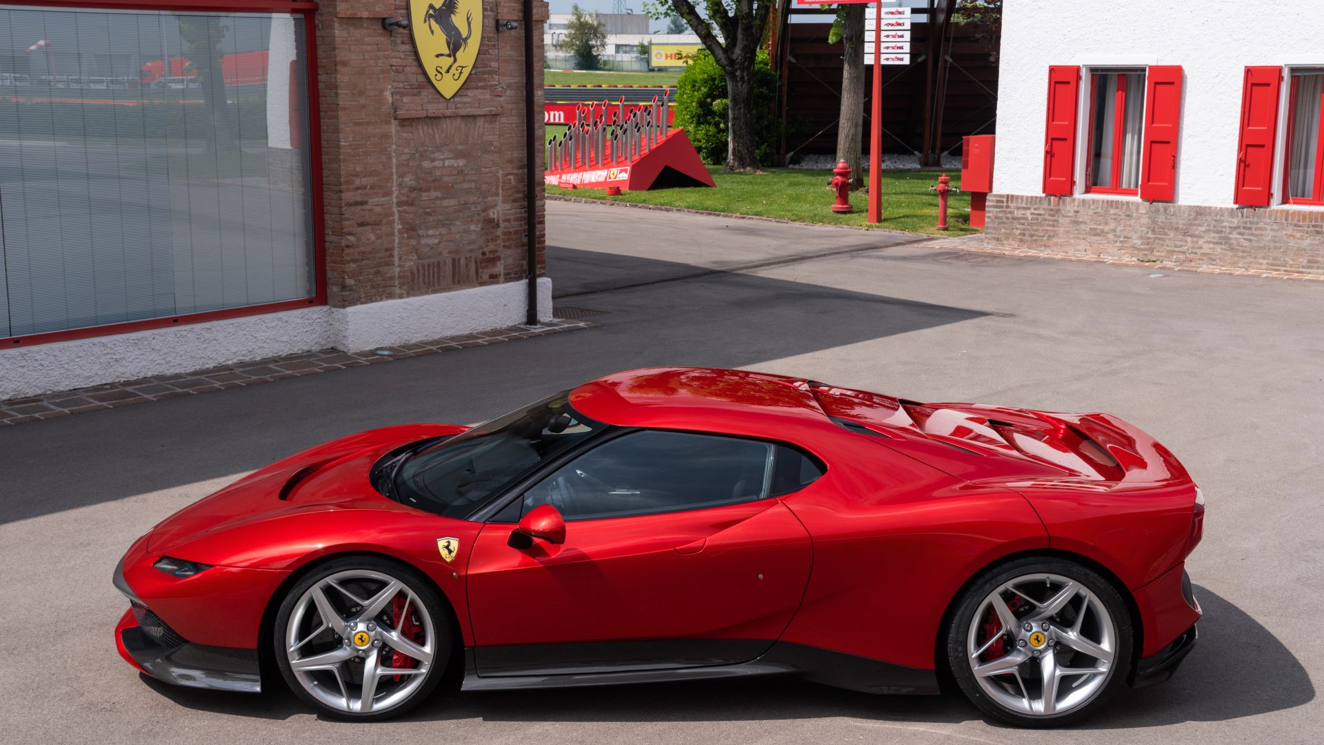 Ferrari SP38, 2018 Cars, Luxury cars, 4K, 8K (horizontal)