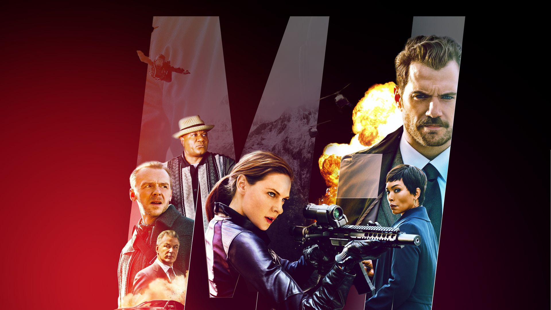 Mission: Impossible - Fallout, poster, 4K, 5K (horizontal)