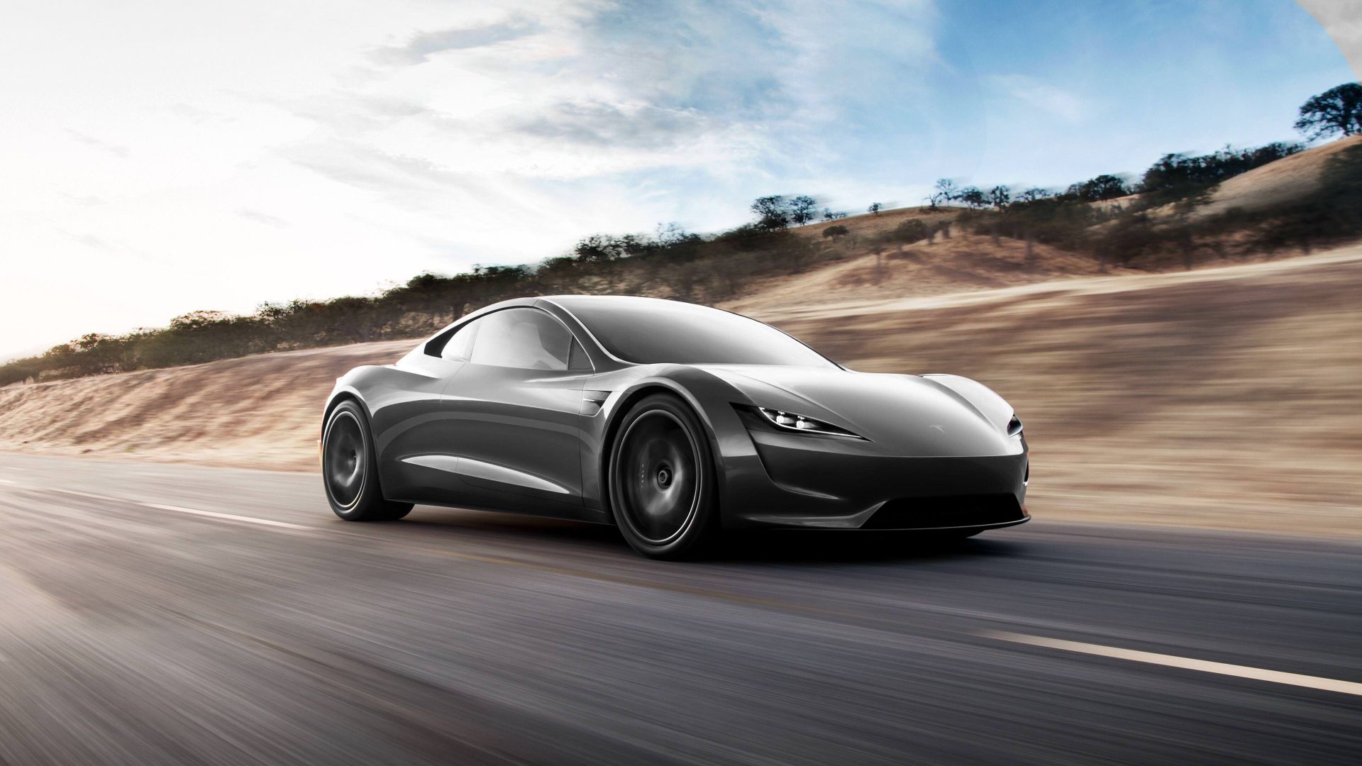 Tesla Roadster, 2020 Cars, electric car, 4K (horizontal)