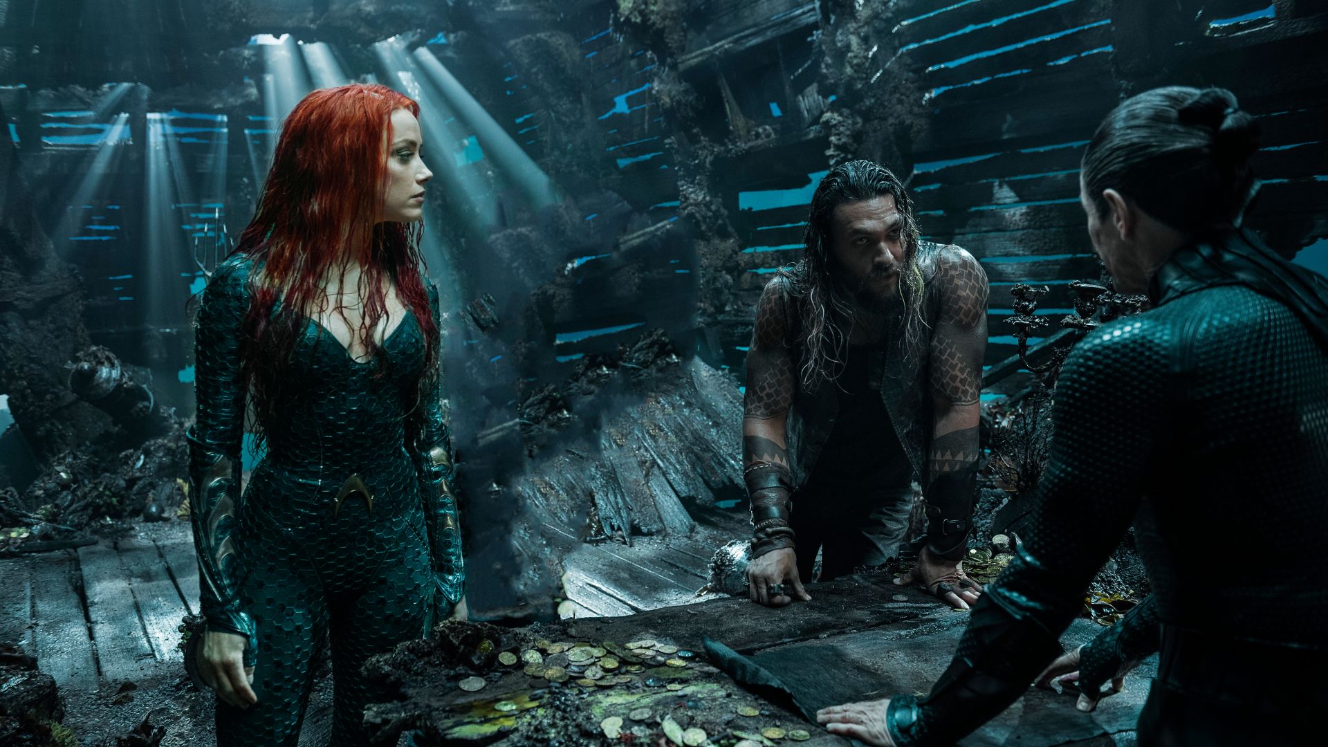 Aquaman, Jason Momoa, Amber Heard, 6K (horizontal)