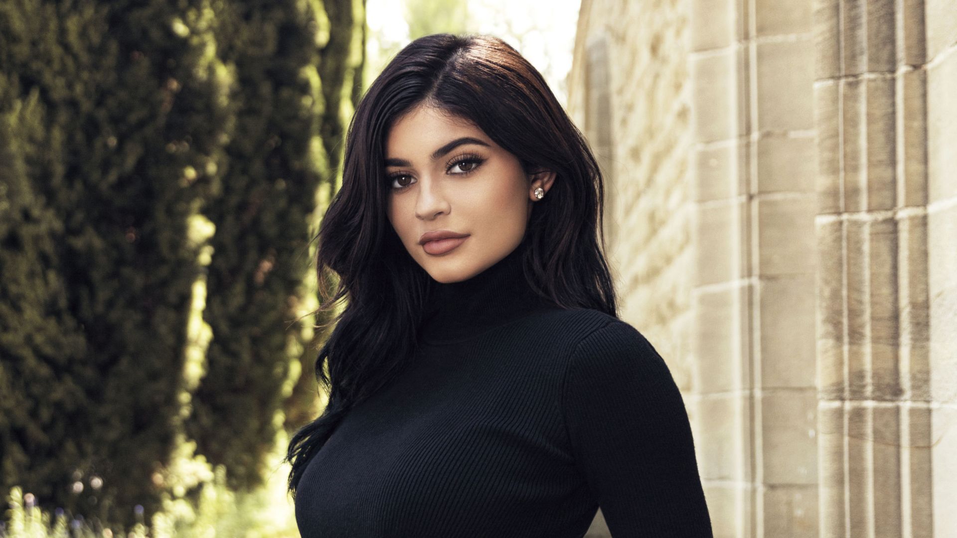 Kylie Jenner, beauty, 4K (horizontal)