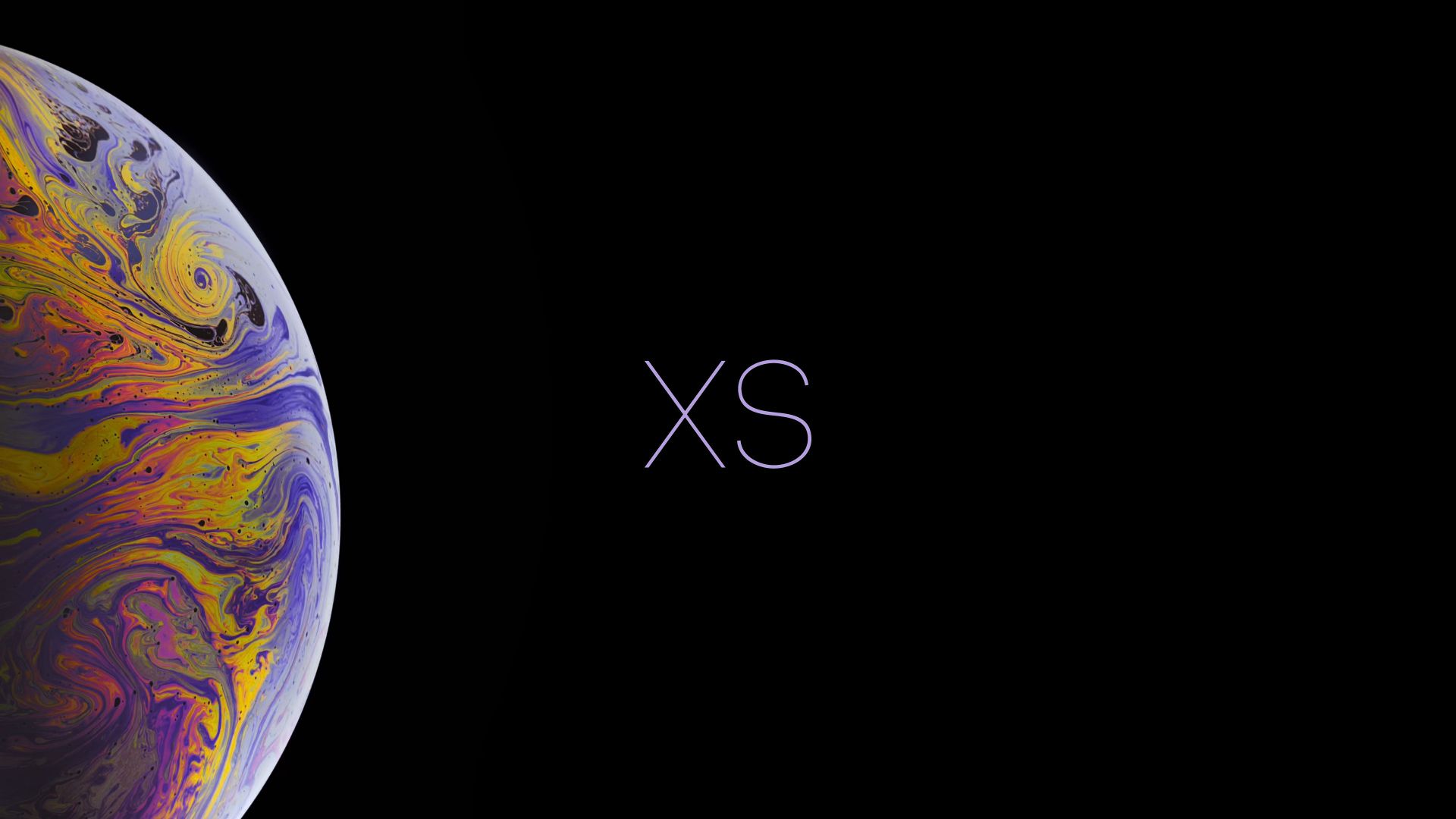 iPhone XS, silver, 4K (horizontal)