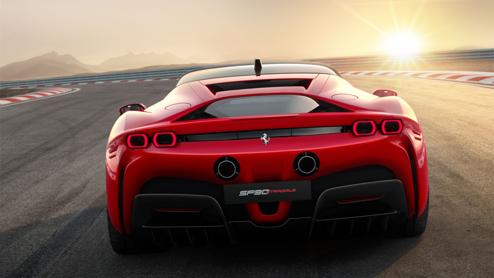 Ferrari SF90 Stradale, 2019 Cars, supercar, 4K (horizontal)
